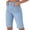 *1-Sky Blue, variant on VBVC Women's High Waisted Denim Bermuda Shorts,Stretchy Slim Cuffed Bottoms For Women,Ladies Casual Summer Tummy Control Jean Shorts with Pockets,Sky Blue,S-2XL