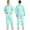 Light Green, variant on Men's One Piece Work Coveralls Jumpsuits Long Sleeves Front Zipper Workshop Body Suits Light Green L