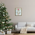thumbnail image 2 of Cozy Winter Cocoa Dessert Holiday Graphic Art Metallic Gold Framed Art Print Wall Art, 2 of 6