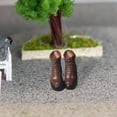 thumbnail image 1 of Runquan 1/12 Scale Action Figures Boots Accessories Miniature Action Figures Costume brown, 1 of 8