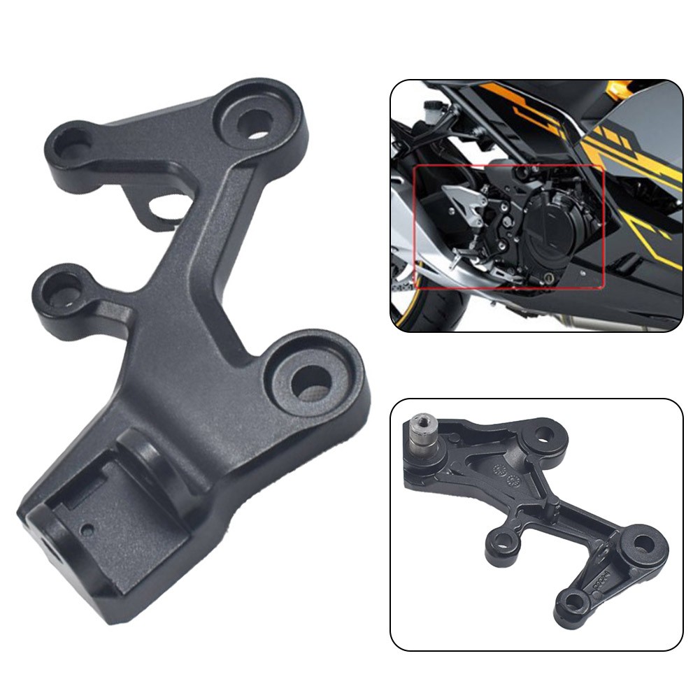Front Footrests Foot Pegs Pedal Bracket Fit For Kawasaki NINJA400 Z400