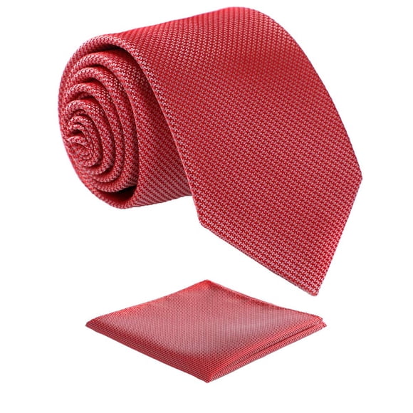 Corbata Fortunatever 147x8.5 cm Microfibra Roja Hecha a Mano