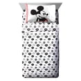 thumbnail image 5 of Jay Franco Disney Mickey Mouse Jersey Ensemble de Lit Jumeau 4 Pcs - Comprend une Couette Réversible et un Ensemble de Draps - Polyester Ultra Doux Résistant à la Décoloration (Produit Officiel), 5 of 5