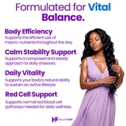 HealthFare Pantothenic Acid 500mg Vitamin B5 Supplement | 200 Vegan Capsules | Extra Strength Energy & Metabolism Support | Non-GMO, Gluten-Free | Made in USA