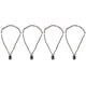 thumbnail image 4 of Collar de suéter, collar con colgante de turmalina de 4 piezas Cadena de turmalina Collar de turmalina Confiabilidad excepcional, 4 of 9