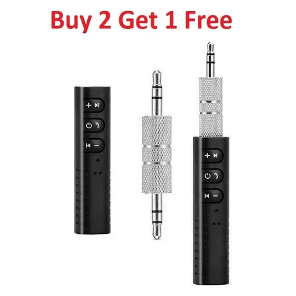 Mini Wireless Bluetooth Car Kit Hands Free 3.5Mm Jack Aux Audio Receiver Adapter