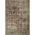 thumbnail image 2 of BERTHMEER 6'x9' Vintage Oriental Distressed Area Rugs, Rust, 2 of 7