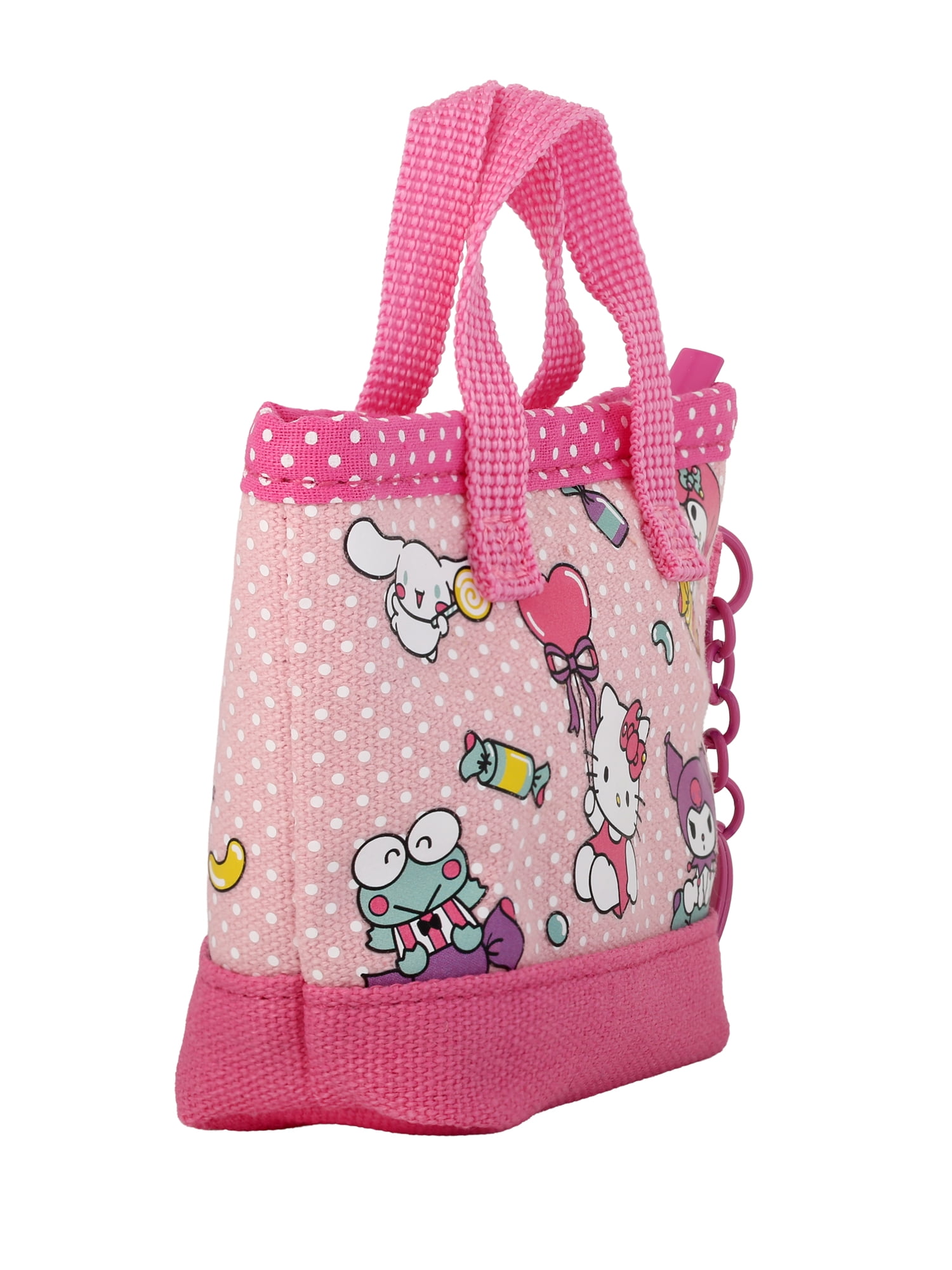 Hello Kitty and Friends Mini Tote Keychain Pouch