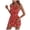 Red, variant on Jumpsuits for Women 2025 Summer Dressy Casual Beach Floaty Mini Round Neck Printed Sleeveless Elastic Waisted Loose Rompers Jumpers with Pockets