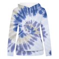 thumbnail image 3 of Annhoo Tie Dye Sweatshirts for Women Fall Long Sleeve Drawstring Hoodies with Pockets Casual Vacation Outfits, 3 of 3