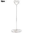 thumbnail image 3 of 10pcs Heart-Shaped Table Number Clip Name Card Clip Stand Paper Clip Note Clip, 3 of 8