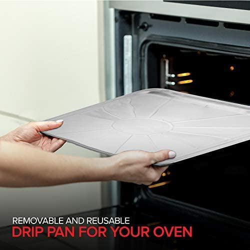 10-Pack Disposable Foil Oven Liners by DCS Deals – Keep Your Oven Clean and  Healthy – Perfect Silver Foil Drip Pan Tray for Cooking, Baking, Roasting