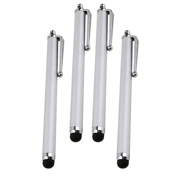 Lápiz capacitivo de alta precisión para pantallas táctiles de portátiles Plata