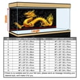 thumbnail image 3 of VIP.LINE Golden Dragon Aquarium Background Poster PVC Fish Tank Decorations Landscape (36" x 24"/ 91 x 61cm), 3 of 4