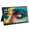 thumbnail image 1 of Z-Edge Portable Monitor for Laptop, 15.6 Inch Ultra-Slim Portable Monitor with Type-C, 1920脳1080 Full HD IPS Screen USB C, Secondary Monitor and Screen for PC MAC Phone Switch Xbox PS4, 1 of 5