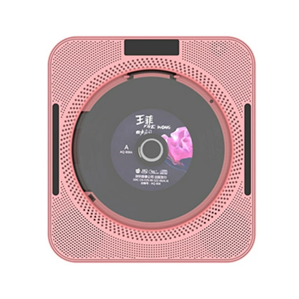 Reproductor de CD portátil YHS-08C Reproductor de música con CD y Bluetooth para montaje en pared