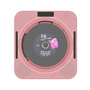 CD Player with Remote Control, USB, and LED Screen by moobody - Portable and Wall Mountable