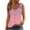 Pink, variant on Tops For Women Trendy Summer Womens Tops Casual V NeckTshirts Shirts For Women Graphic T-Shirt For WomenWork Blouses For Women Business Casual Short SleeveT Shirts For Women Plus Size 5X