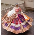 thumbnail image 2 of Designer Navaratri Lehenga Choli For Women Party Wear Bolywood Lengha Sari,Indian Wedding Wear Printed Custom Stitched Beautiful Lehenga, 2 of 10