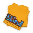 thumbnail image 3 of blind skateboards Vintage Logo v3 Creager Blue Retro Classic Skate TShirt Print - Gold / M, 3 of 5
