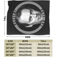 thumbnail image 2 of Steve Buscemi Blanket Flannel Soft Throw Blankets for Bedroom Livingroom Sofa Home 80"X60", 2 of 6
