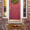 thumbnail image 1 of Tapis Intérieur / Extérieur Porche Porte d'Entrée Noël Tapis de Sol 40x60cm, 1 of 4