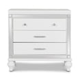 thumbnail image 6 of New Classic Valentine 4-Piece Wood Queen Bedroom Set with Nightstand in White, 6 of 10