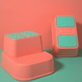 thumbnail image 4 of Suministros de baño Bewildely ABS Banco para Juegos de accesorios de baño Rojo coral 1 capa, 4 of 6