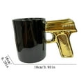 thumbnail image 2 of Tazas de Bebidas Calientes Taza de Cerámica de Moda de Pistola Popular, Regalo Personalizado para Bebidas Calientes Y Frías, Diseño a Prueba de Fugas Tropicales, Durable para Uso Diario, Presente Eleg, 2 of 3