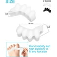 3 Pairs Soft Gel Toe Separators for Children, Effective Toe Spacers for