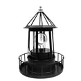 thumbnail image 1 of LED Solar Rotating Lighthouse Light With Automatic Charging And Night Lighting For Pathway, Patio, Courtyard - Outdoor Garden Decoration Lantern, 1 of 8