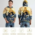 thumbnail image 4 of Unisex The Legend of Zelda Hoodies 3D Printed Pullover Hooded Sweatshirt with Pocket for Mens Womens, 4 of 7