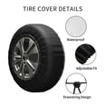 thumbnail image 4 of Kdxio Animal Dog for Tire Cover Wheel Protectors Tyre Covers Weatherproof Wheel Covers Universal Fit for Trailer Rv SUV Truck Camper Travel Trailers 16 inch, 4 of 8