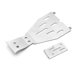 thumbnail image 4 of Racing Stainless Steel Skid Plate Chassis Guard Chassis Armor Upgrades Parts for 1/10, 4 of 5