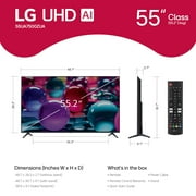 LG 55 4K UHD UA75 AI Smart TV, 55UA7500