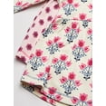thumbnail image 3 of Touched by Nature Baby and Toddler Girl Organic Cotton Long-Sleeve Dresses 2pk, Abstract Flower, 12-18 Months, 3 of 5