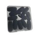 thumbnail image 5 of 12 piezas de protectores antiviento de espuma para auriculares con micrófono, suaves, ligeros y prácticos. Negro 36 cm, 5 of 9