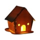 thumbnail image 2 of pstuiky Casita para pájaros casera tipo Dox, caja nido, caja de madera, 2 of 9