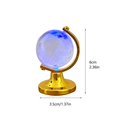 thumbnail image 4 of Hbdhejl Mini Globe Girl Heart Tabletop Ornament Transparent Desk Decoration, 4 of 6