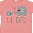 thumbnail image 4 of Inktastic Lil Bro Matching Elephant Boys Toddler T-Shirt, 4 of 5