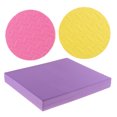 thumbnail image 1 of Paquete de 3 protectores de ejercicio de yoga (1 Wandteppich para arrodillarse y 2 coderas ) utilizados para entrenamiento de Púrpura Cola Almohadilla de codo de estera de rodilla para yoga, 1 of 8