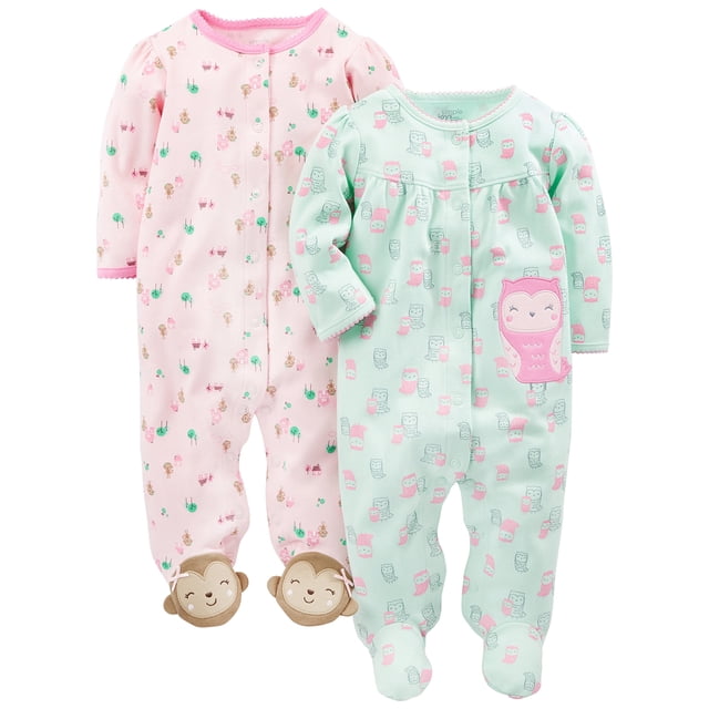 Sleep and Play Simple Joys by Carter's Baby Girls 0-3 Month