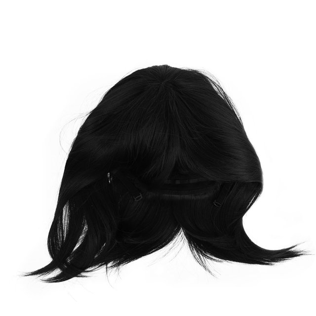 1pc Bob Pelucas Corta Bob Pelucas Para Mujeres Chicas Negros Pelucas Cosplay Pelucas De Partido