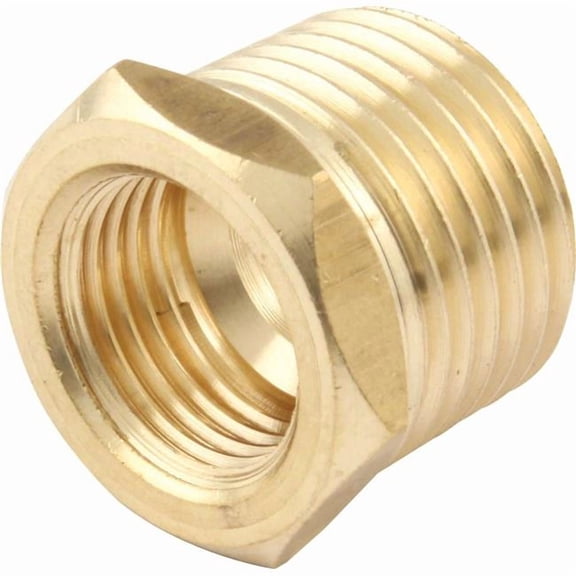 Quickcar Racing Products QRP611-900 Brass Temp Adapter Brass Bung 0.5 in. NPT