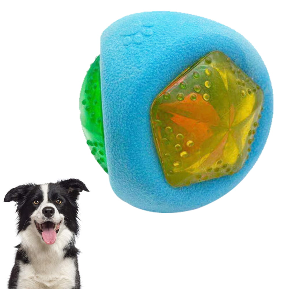 1Pcs Light-Up Spinny Balls Dog Cat Catch Ball LED Flashing Sensory Blinking Toy 
