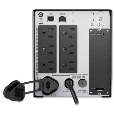 シュナイダーエレクトリック（APC） APC 無停電電源装置 UPS SMT500J ラインインタラクティブ給電 正弦波 500VA/360W 2年保証