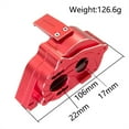 thumbnail image 5 of VONKY 1pcs Gear Box Housing Aluminum Alloy For Monster Trucks Hardened RC Car Accessories Replacement Parts RC Upgrade Part Red, 5 of 5