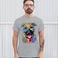 thumbnail image 3 of Tee Hunt Don't Judge My Pit Bull T-Shirt Andy Maxx Dog Men's Tee, Gray, X-Large, 3 of 5