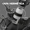 thumbnail image 4 of Termo Botella Hidranur 24 Oz, Tapa Hermética, Termo de Acero Inoxidable sin BPA, Negro, 4 of 5