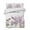 LightGreen Lavender, variant on Quilts Full Size, Bird Flowers Soft Comforter Bedding Set for Bed, Purple Lavender Pastoral Pastel Watercolor Lightweight Quilted Bedspread with Pillow Cover(2 Pieces) for All Season, 78x90 Inch